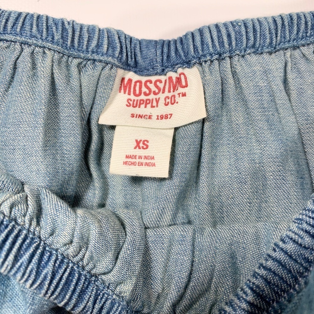 Mossimo Supply & Co Denim Dress XS Raw Hem - Picture 5 of 9